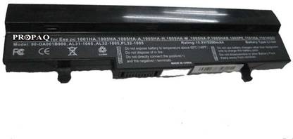 Propaq Asus Eee Pc 1001px Whi0065 Asus Eee Pc 1001pxb Asus Eee Pc 1001pxd 6 Cell Laptop Battery Propaq Flipkart Com