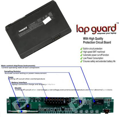 lapguard HP Mini 1035NR 6 Cell Laptop Battery