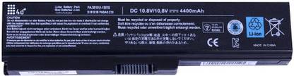 4D Toshiba Satellite L510 Series 6 Cell Laptop Battery