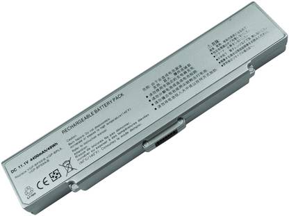 F7 Sony VAIO VGN-CR13T/P 6 Cell Laptop Battery