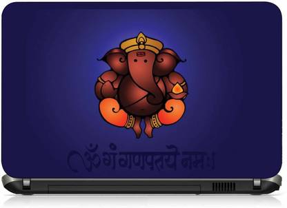 VI COLLECTIONS GRADIENT GANESH PVC (Polyvinyl Chloride) Laptop Skin Compatible for 15.6 inch