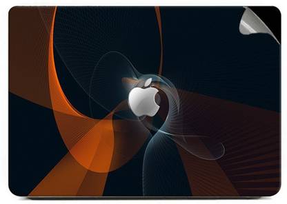 Swagsutra Net Waves SKIN/DECAL for Apple Macbook Pro 13 Vinyl Reusable Laptop Skin Compatible for 13 inch