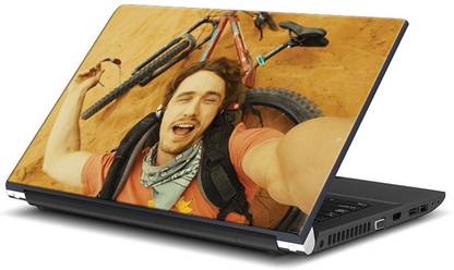 iMerch 127 Hours Selfie Vinyl Laptop Skin Compatible for 15.6 inch