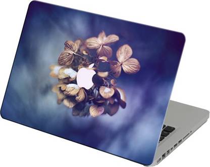 theskinmantra Brown Leaflets Laptop Skin For Apple Macbook Air 13 Inches Vinyl Laptop Decal 13