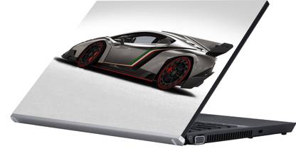 Stycoon LMB Veno Side View Vinyl Reusable Laptop Skin Compatible for 15.6 inch