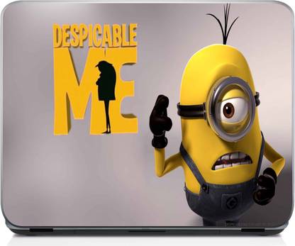 Fairdeal Motocycles Aprilia Minions A Minion Is Scared of The Dark Vinyl Laptop Decal 15.6