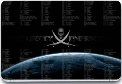 RVR Hacker Danger Code 3M Vinyl and Lamination Laptop Skin Compatible for 15.6 inch
