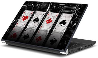 iMerch Aces Vinyl Laptop Decal 15.6