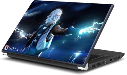 Artifa Dota 2 zeus Vinyl Reusable Laptop Skin Compatible for 15.6 inch