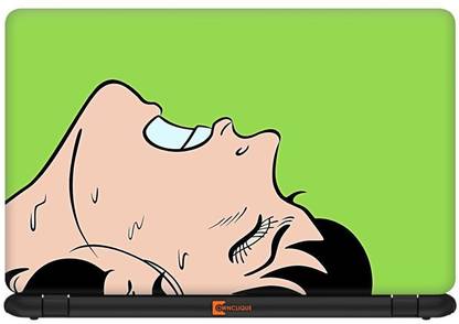 Urban Monk Ohh Yess Vinyl Laptop Decal 14.1