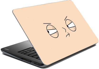 meSleep Sad Face LS-74-233 Vinyl Laptop Skin Compatible for 15.6 inch