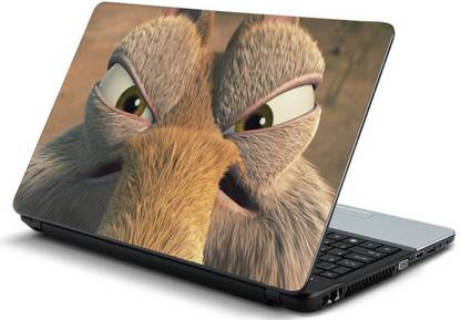 Print Shapes Animated Cute Dragon Eyes Laminated Vinyl Laptop Skin Compatible for 15.6 inch