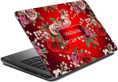 meSleep Floral for Varana Vinyl Laptop Skin Compatible for 15.6 inch
