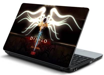 Geek DIABLO 3 TYRAEL ANGEL Laminated Vinyl Laptop Decal 15.6