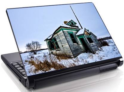 theskinmantra One Man-sion Standing Vinyl Laptop Skin Compatible for 15.6 inch