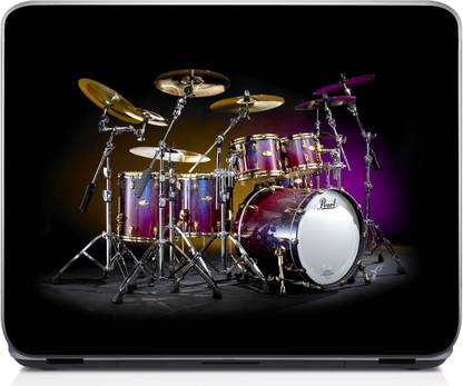 IKD Pearl Drum Kit Vinyl Laptop Skin Compatible for 15.6 inch