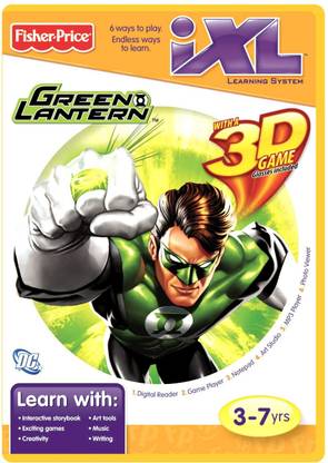 FISHER-PRICE iXL Learning System Software Green Lantern 3D