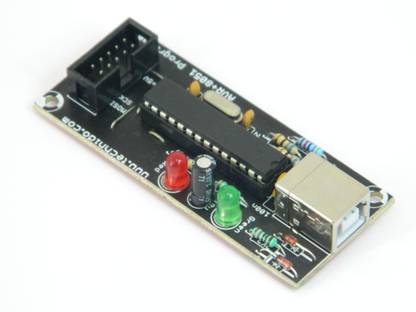 Technido AVR + ATMEL 8051 USB ASP Programmer Development Burner Kit Board