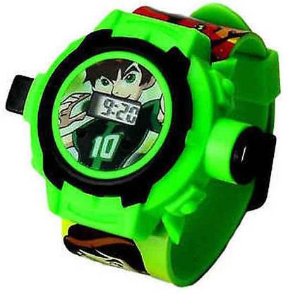 Reyhawk Ban 24 Images Projector Watch(Green