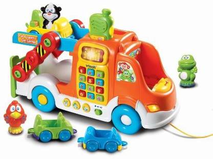 VTECH Pull and Learn Car Carrier Pull Toy