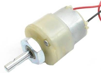 Kimaginations 100 RPM 12v DC Center Shaft Gear Motor