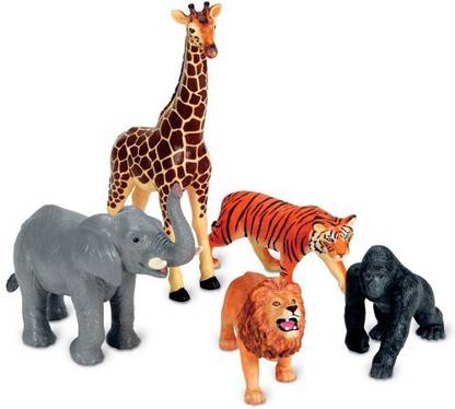 LEARNING RESOURCES Jumbo Jungle Animals