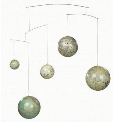 Authentic Models Authentic Models Globe Mobile - Unassembled