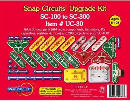 Elenco Snap Circuits Upgrade Kit SC-100 to SC-300