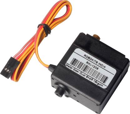 Robokits Metal Gear Dual Shaft 16kgcm Servo Motor