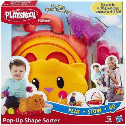 PLAYSKOOL Pop up Shape sorter