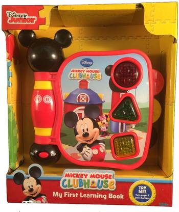 DISNEY Mickey Mouse Clubhouse First Learning Book Shapes and Sounds