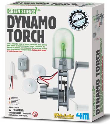 4M Green Science Dynamo Torch