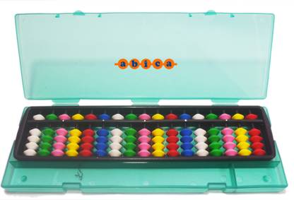 अबिका Abacus math learning Kit for kids Multicolor Box (Pack of 1)