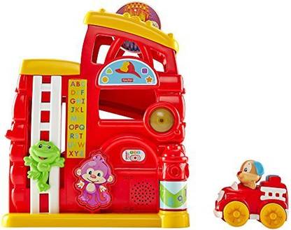 United Pacific Designs Fisher-Price Laugh & Learn Monkey's Smart Stages Firehouse