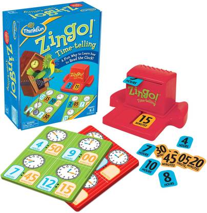 ThinkFun Zingo Time Telling