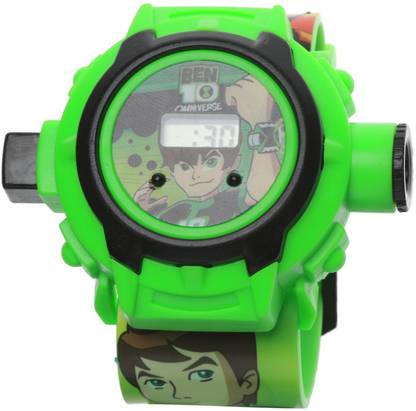 Vente Ben 10 Projector Digital Watch With 24 Images for Kids