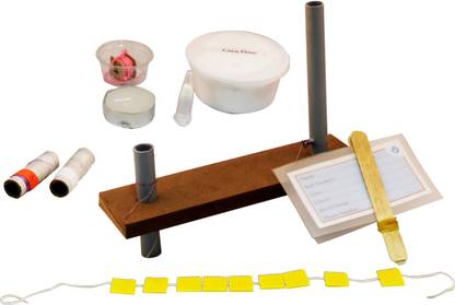 Butterfly FIelds Synthetic fibres & Plastics - Science Project Kit, Science Workbook