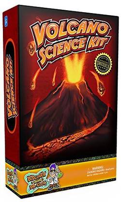 Discover with Dr. Cool Ultimate Volcano Science Kit - Craft A Volcano And Make It Erupt