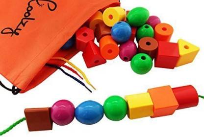 Details about   Skoolzy Preschool Learning Toys Set Counting Bears & Stack... Stringing Beads