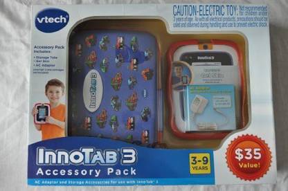 VTECH Innotab 3 Learning System Accessory Bundle Pack-Blue