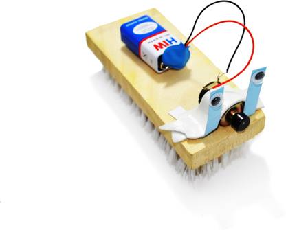 ProjectsforSchool Giant Bristle bot - Working model for science projects