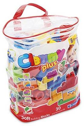Clemmy Plus 30 Pc Soft Block Bag