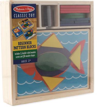 MELISSA & DOUG Beginner Pattern Blocks