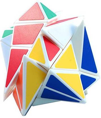 Y & J 3X3X3 Axis Cube 3X3 Axel Cube Shape Mod Twisty Puzzle Cube Toy