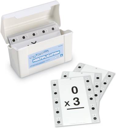 Hot Dots Maths Practice Cards - Multiplication - Facts 0-9