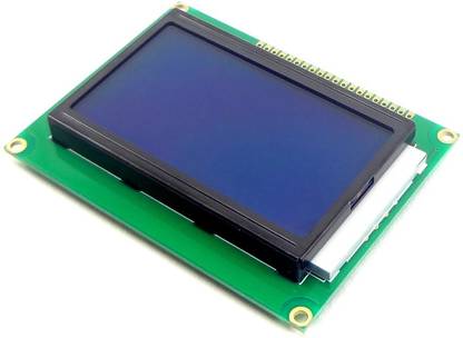 Explore Embedded Graphics LCD 128x64 White on Blue