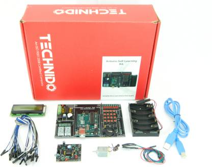 Technido Arduino UNO Development Board Self Starter Learning Kit Atmega328P
