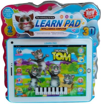 Royle Katoch MIMICRY TALKING TOM 3D LEARN PAD INTELLIGENCE COMPUTER FOR KID