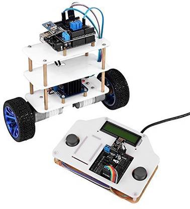 SainSmart Instabots Srat, 2-Wheel Self-Balancing Upright Rover Car Robot Kit V2, Compatible With Arduino, Joystick