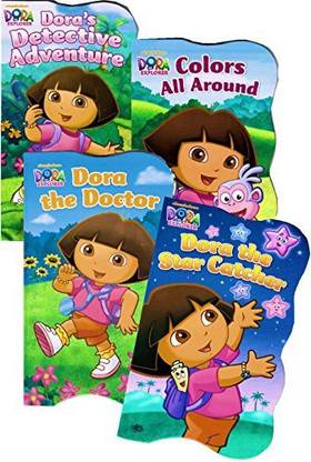 NICKELODEON Dora the Explorer Board Books - Set of Four